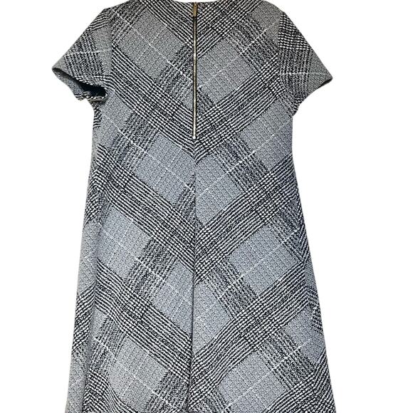 Calvin Klein Gray Mini Dress Crew Neck Short Sleeve size medium - Picture 6 of 9
